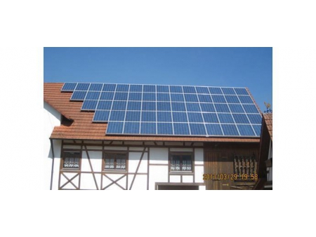 Sistema de energía solar conectado a redes eléctricas