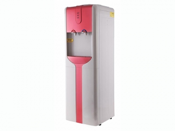 Dispensador vertical de agua fría(helada) y caliente 161L