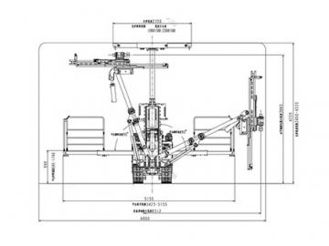 Jumbo Empernador Hidráulico, CMM2-33  (para Mina de Carbón)