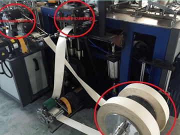 Máquina para fabricar vasos de papel con asa MG-ZH
