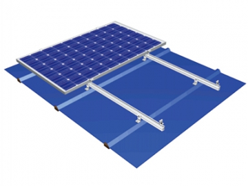 Soporte de paneles solares en techo (fijación tipo L)