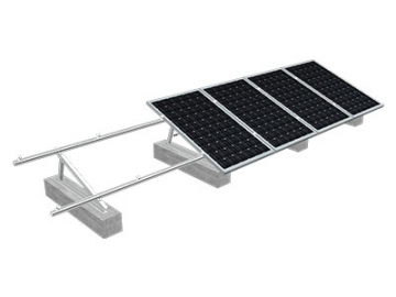 Soporte para paneles solares fotovoltaicos en techo RMII