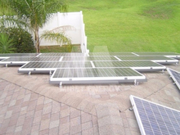 Soportes de paneles solares PV en tejado