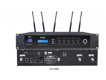 Sistema de conferencia con micrófono inalámbrico DCN-3388R UHF