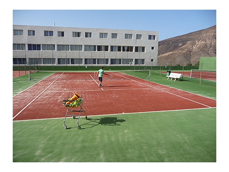 Césped artificial para tenis