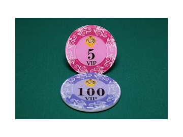 Fichas de casino póker de acrílico