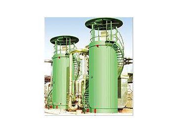 Calentador / Caldera de aceite térmico a diesel y gas