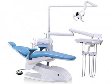 Unidad dental A800  (sillón dental eléctrico, pieza de mano, micromotor CC, luz LED)