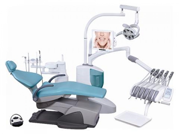 Unidad dental A3600  (sillón dental Tecnodent, pieza de mano, endoscopio, luz LED)