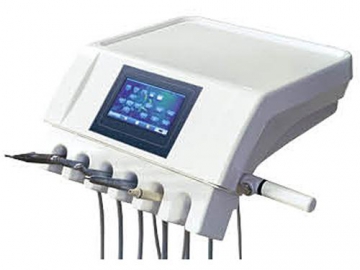 Unidad dental A6800  (sillón dental eléctrico, pieza de mano, monitor de paciente, luz LED)