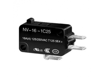 Micro interruptor con pulsador NV-16/21