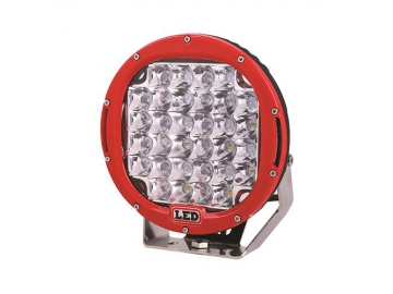 Luz de circulación LED redonda de 9 pulgadas con 32 LEDs 96W