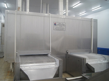 Sistema de congelamiento para productos helados