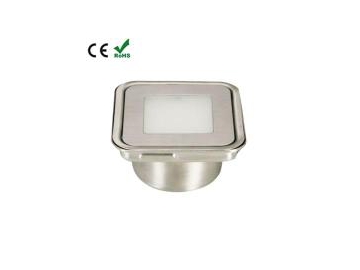 Luz LED empotrada cuadrada bajo consumo para exterior SC-F105