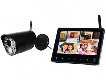 Sistema de videovigilancia inalámbrico con cámaras IP digitales