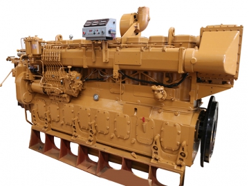 Motor diesel marino de la serie C8190 (735-1000KW)