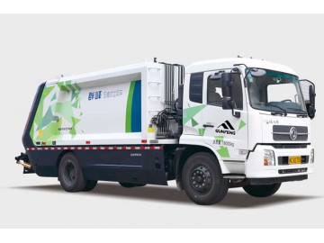 Camión recolector de residuos compacto de carga trasera