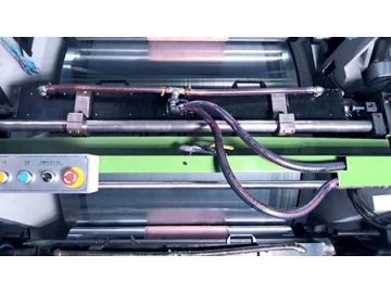 Impresora flexográfica, de engranajes