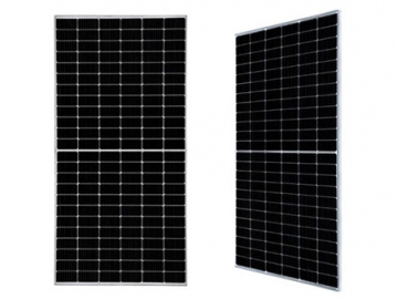 Panel solar monocristalino de vidrio doble mitad de corte LY-72HLM