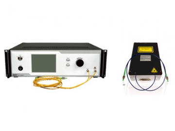 Amplificador de fibra dopada con erbio e iterbio (EYDFA)