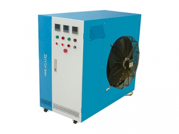 Generador de aire caliente de calentamiento por inducción