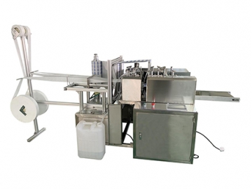 Máquina para Fabricar Toallitas Húmedas, PPD-SPP280                    (Conversión y Envasado Flow-Pack)