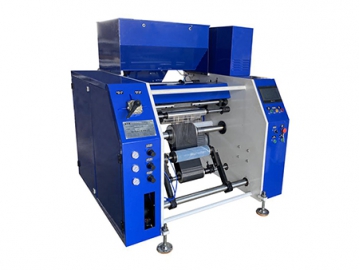 Rebobinadora Automática, para Film Plástico PE/PVC PPD-DLR300 (con Función de Perforación)