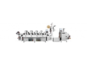 Impresora tipográfica rotativa intermitente CS-220-4C (Impresión de etiquetas, troquelado de cama plana, una sola capa)  (Impresora de etiquetas, prensa rotativa)