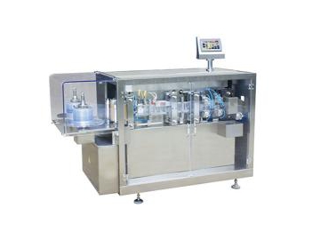 Máquina llenadora y tapadora automática para líquidos, lociones y cremas
