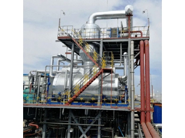 Sistema de desalinización por evaporación para agua dura