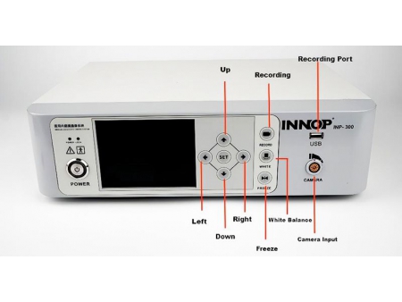 Cámara endoscópica con grabadora de video, INP-300