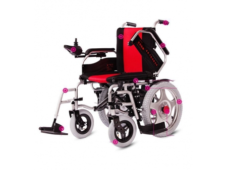 Motorreductor para silla de ruedas eléctrica