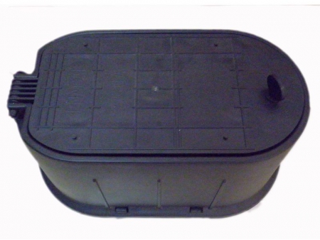 Caja de plástico para medidores de agua / Porta medidor de agua
