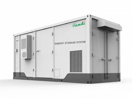 Sistema de almacenamiento de energía en batería con contenedor (BESS)