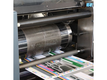 Impresora Offset de etiquetas intermitente de placa PS ZTJ-330 PS