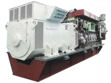 Generador marino serie 6CS21/32<br /> <small>(Generador marino diesel)</small>