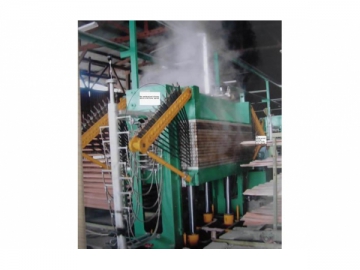 Horno de secado de madera-tipo prensa