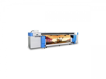 Impresora híbrida UV (rollo a rollo y cama plana)
