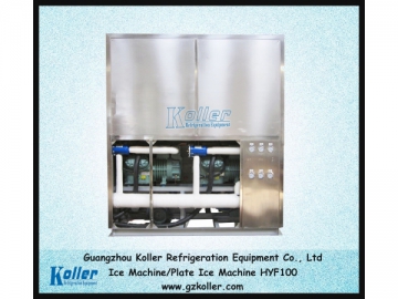 Máquina fabricadora de hielo en placas HYF100