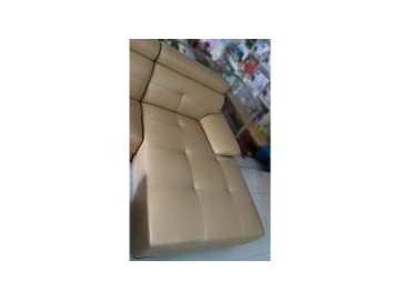 Sofá de piel contemporáneo GF055