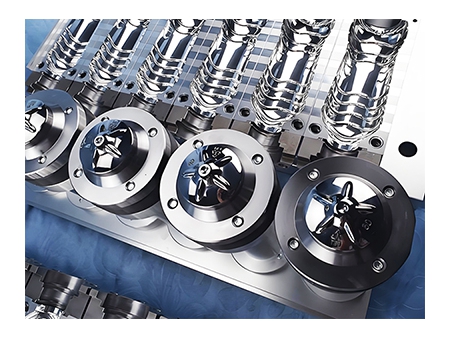 Moldes de soplado para sopladoras lineales