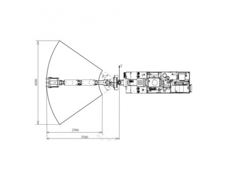 Máquina de Rehabilitación de Minas de Carbón, con Martillo Hidráulico WPZ-37/600  (Reparación de Minas y Túneles)