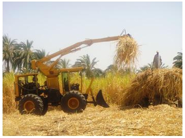 Cargadora de caña de azúcar de 500-1000kg