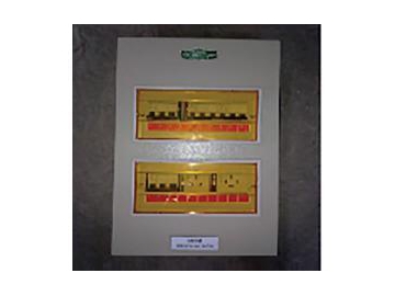 Caja de distribución para control de luces