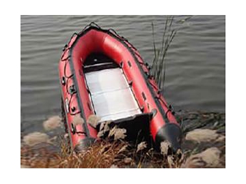 Bote inflable a motor
