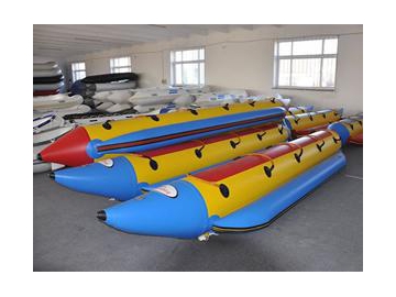 Bote inflable banana
