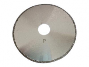 Disco de corte de diamante electrogalvanizado con borde continuo
