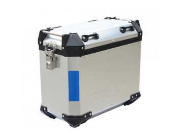 Equipaje de alforjas para motocicleta Cosmo-P2  (Incluye porta alforjas y cajas de aluminio laterales)