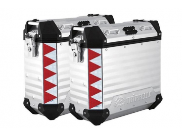 Equipaje de alforjas de motocicleta Max-P1  (Incluye porta alforjas y cajas de aluminio laterales)