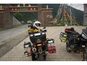 Soporte de botella para motocicleta